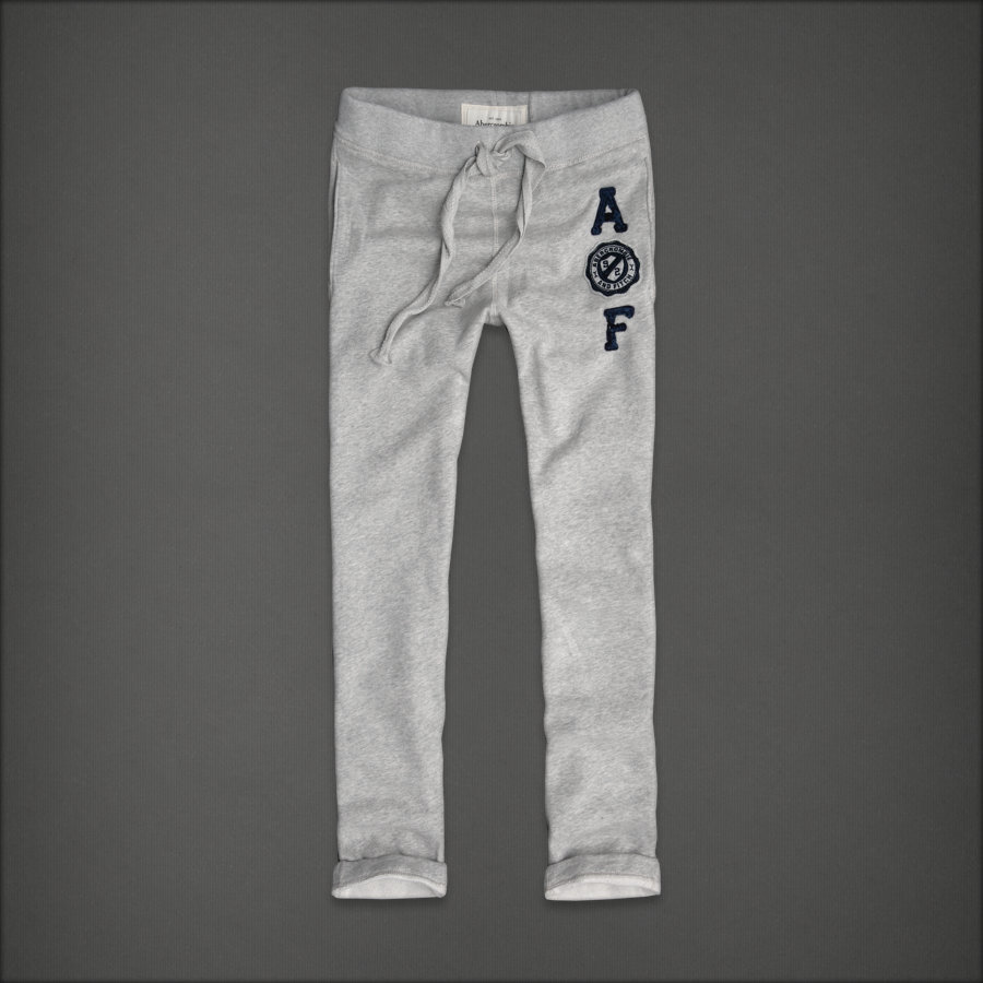 Abercrombie Fitch Hombres Clásico Pantalones deportivos AF7309